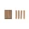 Hello Honey® Unscented Pleated Taper Candles in Box, 12ct.